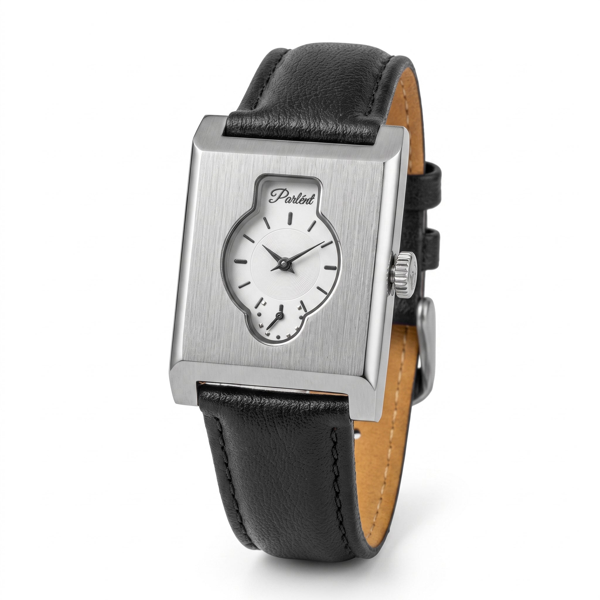 Parlent Zeal - Jam Tangan Pria 28mm x 38mm, Miyota Japan Quartz Movement, Waterproof 5ATM (50M), Stainless Steel