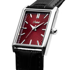 Parlent Prism - Jam Tangan Pria 25mm x 34mm, Miyota Japan Quartz Movement, Waterproof 3ATM (30M), Stainless Steel