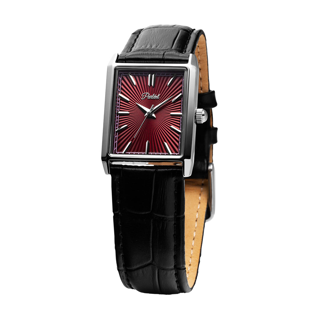 Parlent Prism - Jam Tangan Pria 25mm x 34mm, Miyota Japan Quartz Movement, Waterproof 3ATM (30M), Stainless Steel