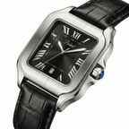 Parlent Portico - Jam Tangan Pria 36.50mm, Miyota Japan Quartz Movement, Waterproof 3ATM (30M), Stainless Steel