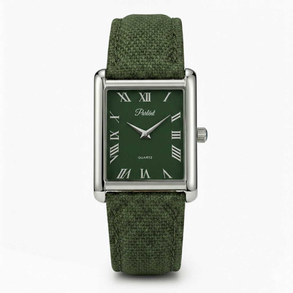 Parlent Regent - Jam Tangan Pria 29mm x 36mm, Miyota Japan Quartz Movement, Waterproof 3ATM (30M), Stainless Steel