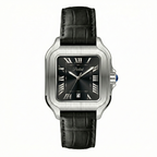 Parlent Portico - Jam Tangan Pria 36.50mm, Miyota Japan Quartz Movement, Waterproof 3ATM (30M), Stainless Steel