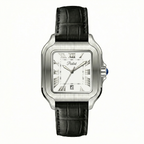 Parlent Portico - Jam Tangan Pria 36.50mm, Miyota Japan Quartz Movement, Waterproof 3ATM (30M), Stainless Steel
