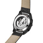 Parlent Gallant Phantom - Jam Tangan Pria 42mm, Automatic Movement, Waterproof 5ATM (50M), Stainless Steel