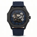 Parlent Gallant Phantom - Jam Tangan Pria 42mm, Automatic Movement, Waterproof 5ATM (50M), Stainless Steel