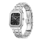 Parlent Cortez Prime - Jam Tangan Pria 40mm, Swiss Ronda 762 Quartz Movement, Waterproof 5ATM (50M), Stainless Steel