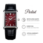 Parlent Prism - Jam Tangan Pria 25mm x 34mm, Miyota Japan Quartz Movement, Waterproof 3ATM (30M), Stainless Steel