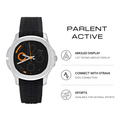 Parlent Radiant Active - Smartwatch Pria 43mm, Stainless Steel