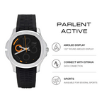 Parlent Radiant Active - Smartwatch Pria 43mm, Stainless Steel