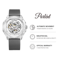 Parlent Gallant Lite - Jam Tangan Pria 42mm, Automatic Movement, Waterproof 3ATM (30M), Polycarbonate
