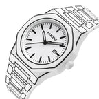 Parlent Palladium Sketch - Men's Watch 40mm, Miyota Japan Quartz Movement, Waterproof 3ATM (30M), Polycarbonate