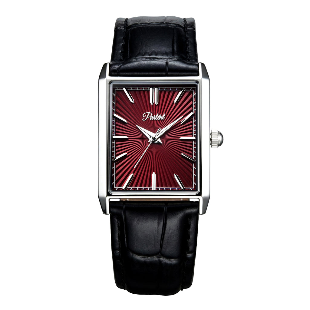 Parlent Prism - Jam Tangan Pria 25mm x 34mm, Miyota Japan Quartz Movement, Waterproof 3ATM (30M), Stainless Steel