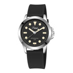 Parlent Neo - Jam Tangan Pria 40mm, Japan Quartz Movement, Waterproof 3ATM (30M), Stainless Steel