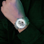 Parlent Gallant Lite Glacier - Jam Tangan Pria 42mm, Automatic Movement, Waterproof 3ATM (30M), Polycarbonate