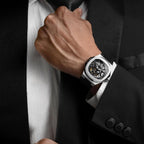 ⁠Parlent Gallant Prime - Jam Tangan Pria 42mm, Seagull ST1646 Automatic Movement, Waterproof 5ATM (50M), Stainless Steel