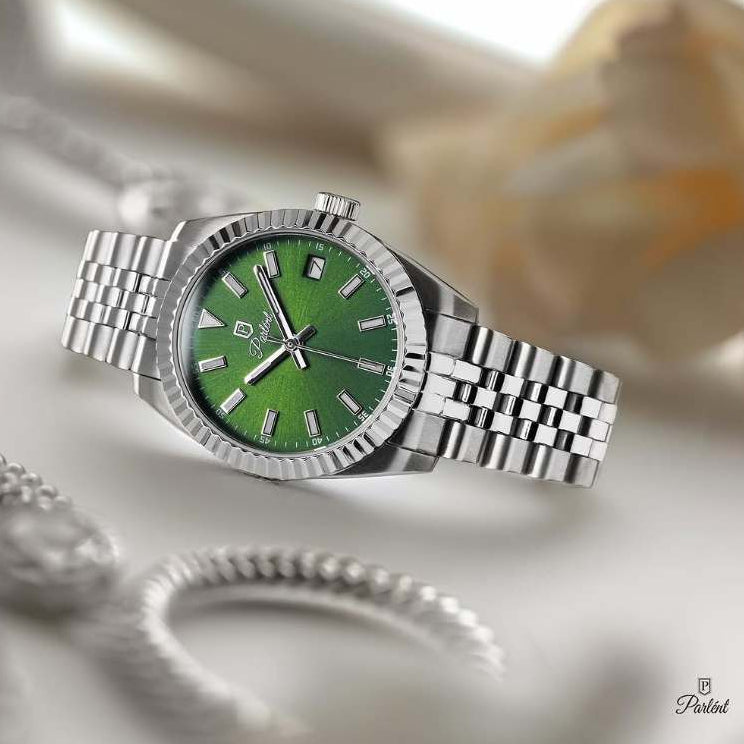 Parlent Imperial Femme - Jam Tangan Wanita 30mm, Miyota Japan Quartz Movement, Waterproof 5ATM (50M), Stainless Steel