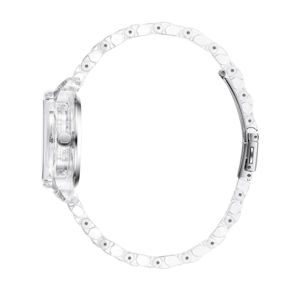 Parlent Gallant Lite Glacier Femme - Jam Tangan Wanita 34mm, Automatic Movement, Waterproof 3ATM (30M), Polycarbonate