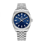 Parlent Imperial - Jam Tangan Pria 40mm, Miyota Japan Quartz Movement, Waterproof 5ATM (50M), Stainless Steel