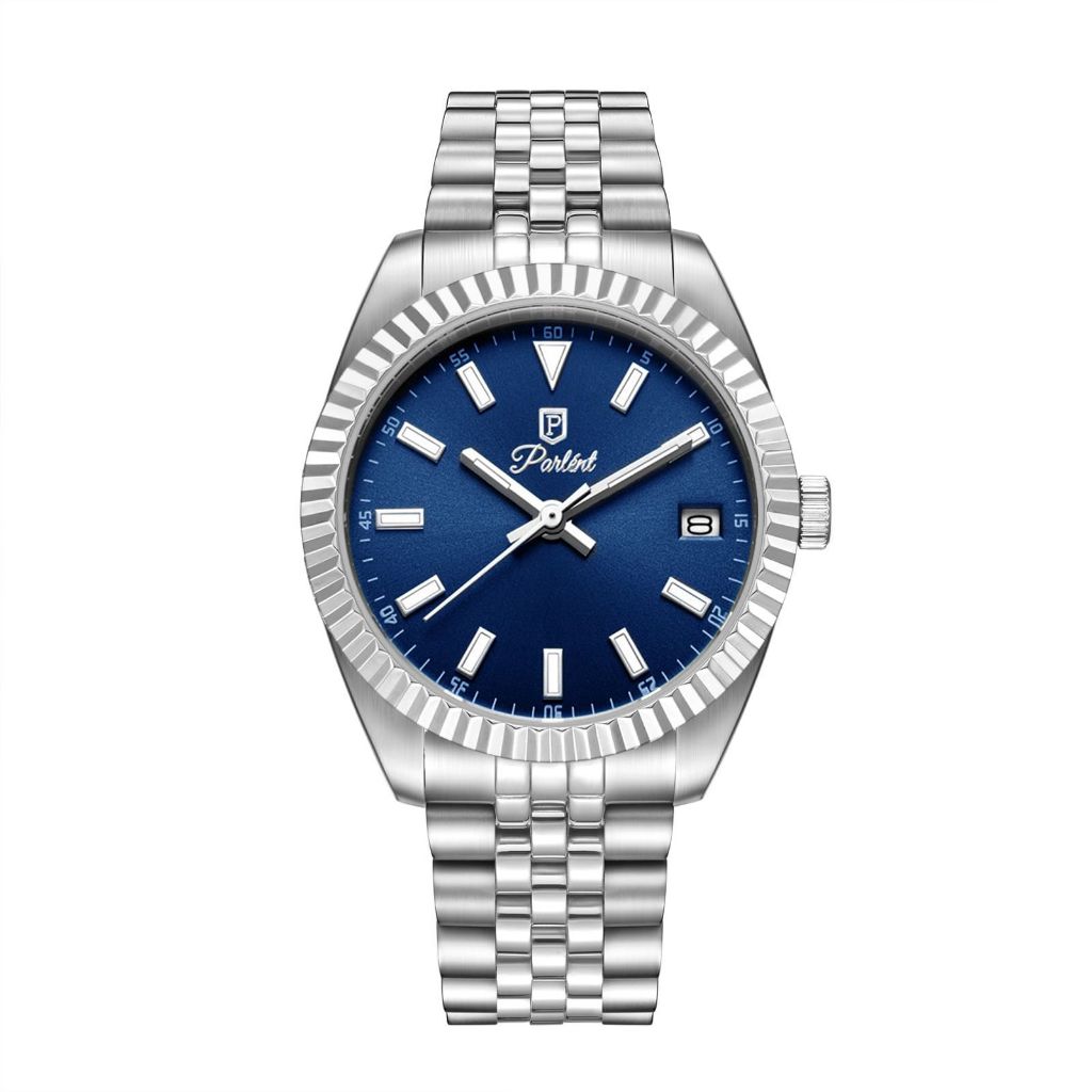 Parlent Imperial - Jam Tangan Pria 40mm, Miyota Japan Quartz Movement, Waterproof 5ATM (50M), Stainless Steel