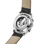 Parlent Gallant Vortex Edge - Jam Tangan Pria 42mm, Automatic Movement, Waterproof 5ATM (50M), Stainless Steel