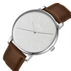 Parlent Uno - Jam Tangan Pria 40mm, Miyota Japan Quartz Movement, Waterproof 3ATM (30M), Stainless Steel
