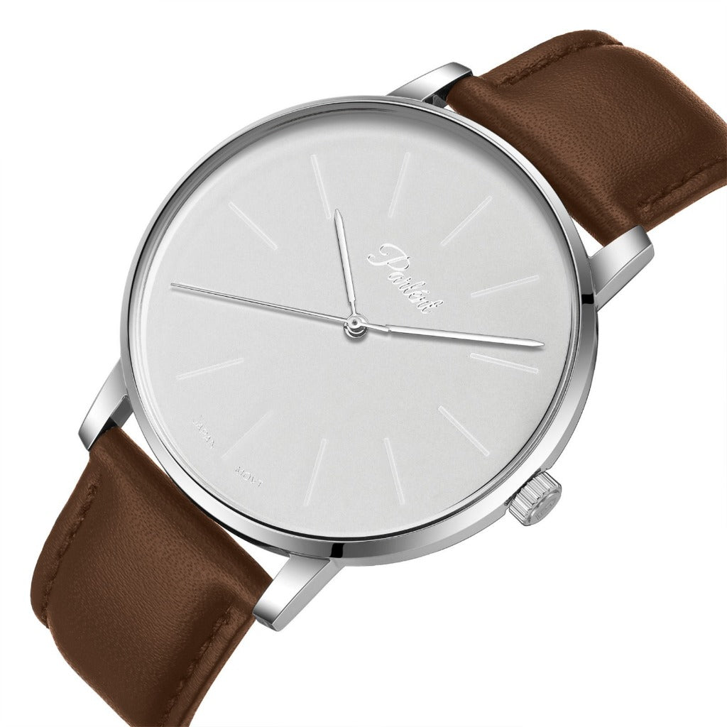 Parlent Uno - Jam Tangan Pria 40mm, Miyota Japan Quartz Movement, Waterproof 3ATM (30M), Stainless Steel