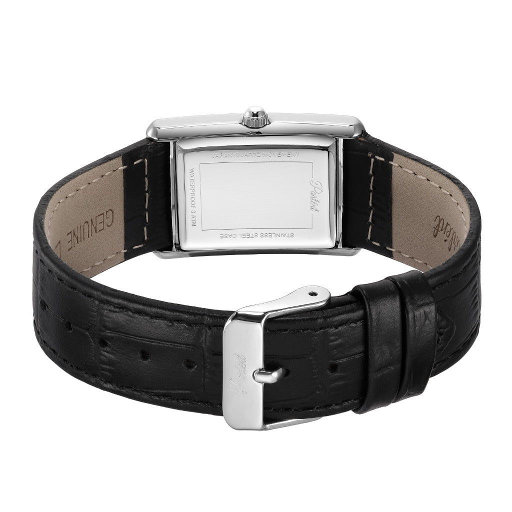 Parlent Blanco - Jam Tangan Pria 24mm & 22mm, Miyota Japan Quartz Movement, Waterproof 3ATM (30M), Stainless Steel