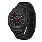 Parlent Prestige Asphalt - Jam Tangan Pria 42mm, Seiko NH70 Skeleton Automatic Movement, Waterproof 10ATM (100M), Stainless Steel