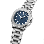 Parlent Phoenix Steel - Jam Tangan Pria 42mm, Miyota Japan Quartz Movement, Waterproof 5ATM (50M), Stainless Steel