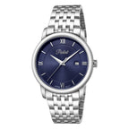 Parlent Lumos - Jam Tangan Pria 40mm, Miyota Japan Quartz Movement, Waterproof 3ATM (30M), Stainless Steel