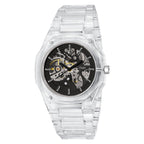 Parlent Palladium Lite Glacier - Jam Tangan Pria 40mm, Automatic Movement, Waterproof 3ATM (30M), Polycarbonate