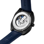 Parlent Auron - Jam Tangan Pria 39mm, Automatic Movement, Waterproof 5ATM (50M), Stainless Steel