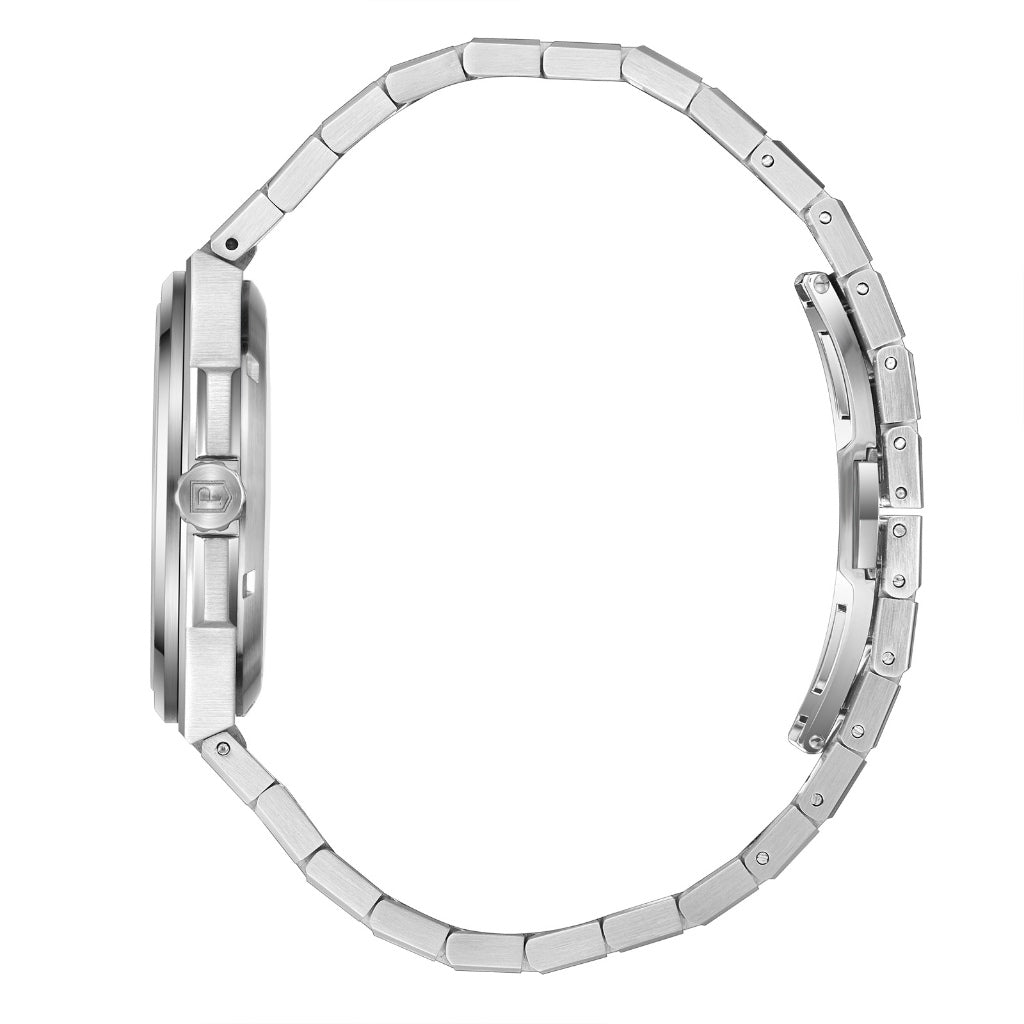 Parlent Stellar Automatic - Jam Tangan Pria 42mm, Automatic Movement, Waterproof 5ATM (50M), Stainless Steel