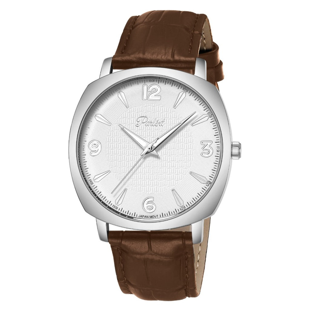 Parlent Rex - Jam Tangan Pria 40mm, Miyota Japan Quartz Movement, Waterproof 3ATM (30M), Stainless Steel