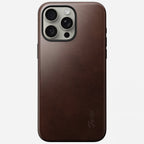 Parlent iPhone Case – Full Grain Leather Patina, MagSafe, Camera Control button