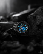 Parlent Prestige Stratos - Jam Tangan Pria 39mm, Seiko Japan VK63 Mecha-Quartz Movement, Waterproof 10ATM (100M), Stainless Steel