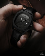 Parlent Gallant Graphite - Jam Tangan Pria 42mm, Miyota Japan Quartz Movement, Waterproof 5ATM (50M), Stainless Steel