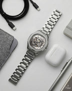 Parlent Gallant Femme Steel - Jam Tangan Wanita 34mm, Automatic Movement, Waterproof 5ATM (50M), Stainless Steel