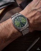 Parlent Imperial - Jam Tangan Pria 40mm, Miyota Japan Quartz Movement, Waterproof 5ATM (50M), Stainless Steel