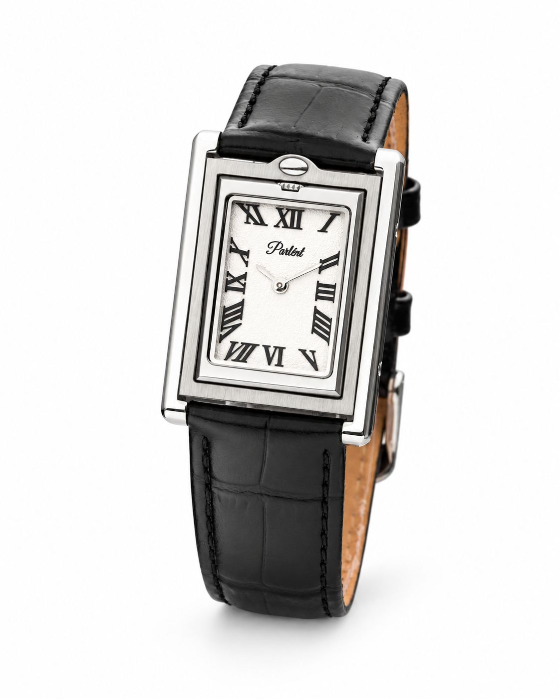 Parlent Aversa - Jam Tangan Pria 25mm × 38mm, Epson Japan VX00 Quartz Movement, Waterproof 3ATM (30M), Stainless Steel