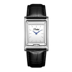 Parlent Inverso - Jam Tangan Pria 27mm x 39mm, Miyota Japan Quartz Movement, Waterproof 5ATM (50M), Stainless Steel