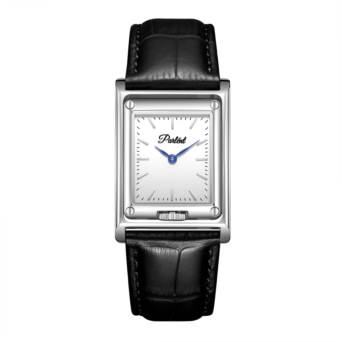 Parlent Inverso - Jam Tangan Pria 27mm x 39mm, Miyota Japan Quartz Movement, Waterproof 5ATM (50M), Stainless Steel